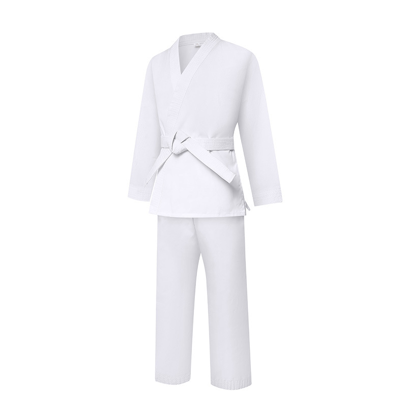 Traje de karate transfronterizo Kangrui Traje de lucha del club Traje de entrenamiento deportivo de cuatro temporadas 2025 Se puede personalizar la ropa deportiva