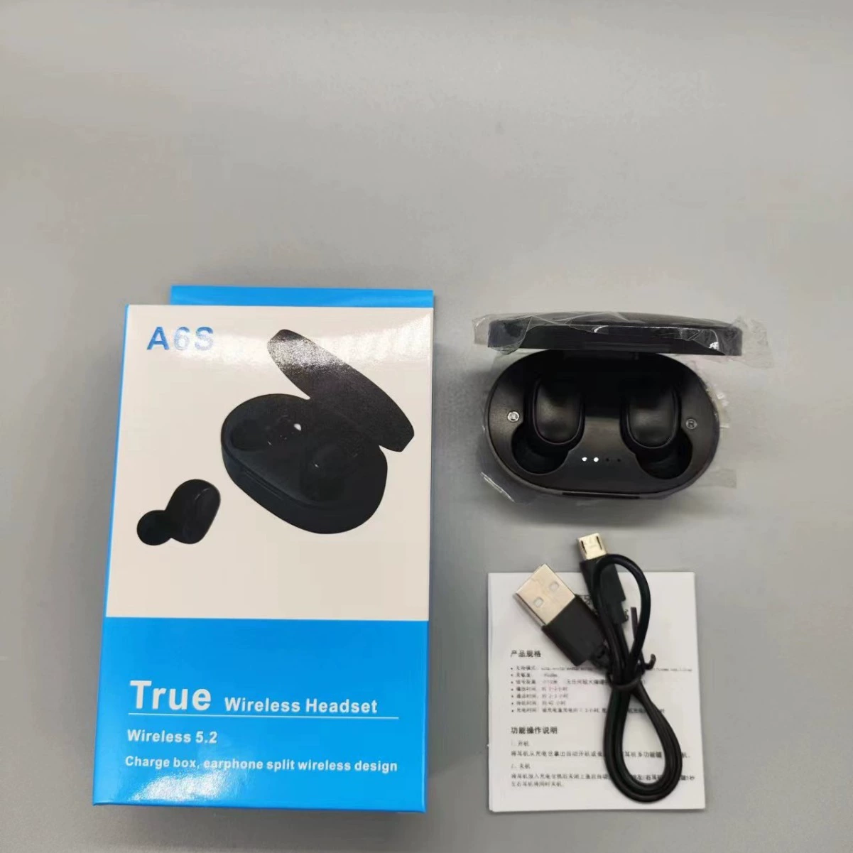 Кросс-борт для A6S Bluetooth наушники Макарон мини-вкладыши для спорта без проводов TWS5.3