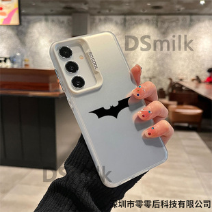 Bat Spider Is Suitable for Samsung A56 Color Silver Shell A54 A55/A36 A35 Mobile Phone Case A34 A26/A16