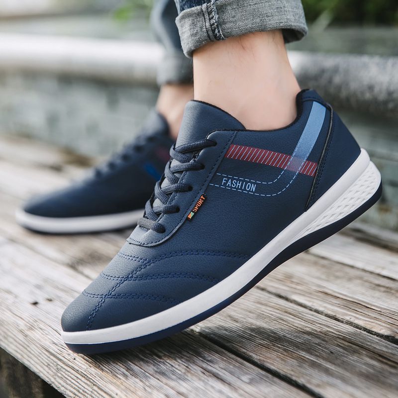 2024 primavera nuevos zapatos de hombre zapatos de moda coreana zapatos casuales transpirables de los hombres zapatillas de deporte de fondo suave zapatos blancos zapatos de los hombres