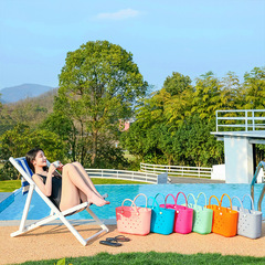 Independent station cross-border hot selling EVA beach bag beach storage bag handbag basket pet bag women's bag wholesale