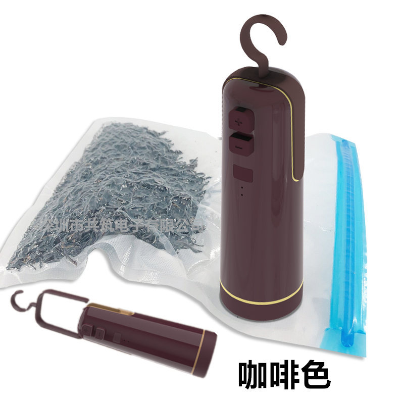 Mini colchón multifuncional al aire libre colchón de aire bolsa de almacenamiento de la bomba de aire de mantenimiento fresco bolsa de aperitivos sellado máquina de sellado