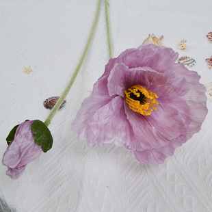 Oil painting emissive simulation Icelanda large Jumei wedding shooting props flower art wedding road widget window ornaments