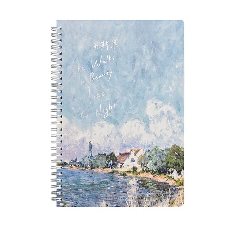 初品線圈A5文学生活シリーズins学生ノートブック携帯用ハンドブック新鮮で創造的な旅行日記