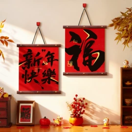 对联/春联;圣诞装饰品;节庆用品