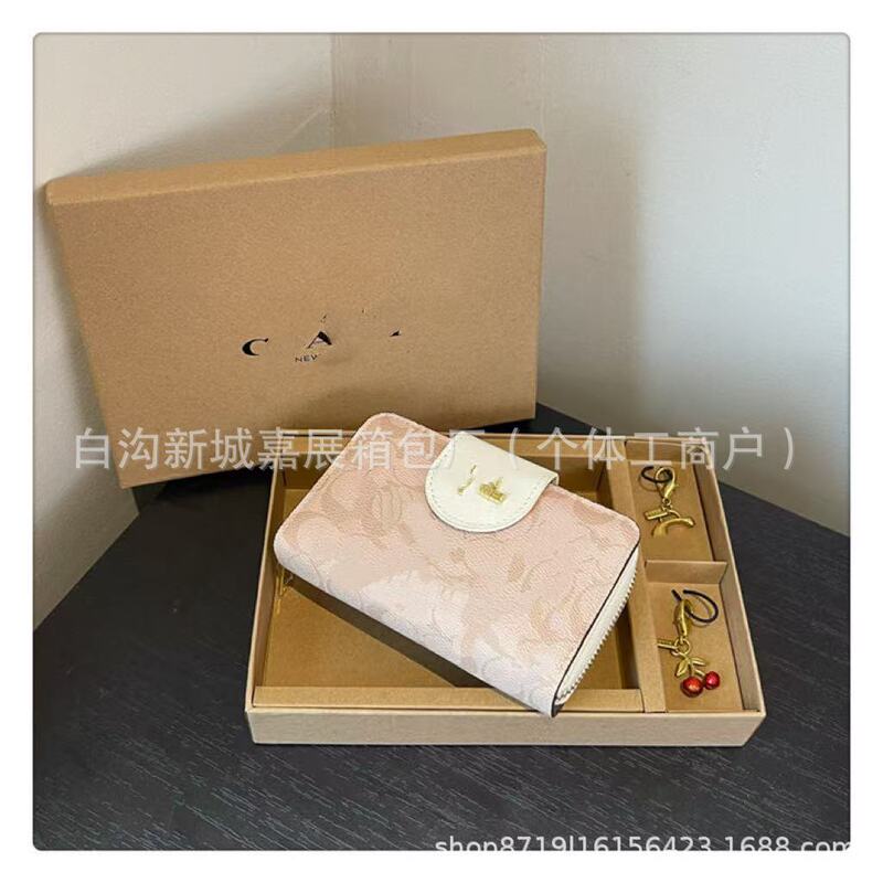外贸女包2025新款钱包套装时尚个性零钱包流行字母小方包手拿包潮|undefined