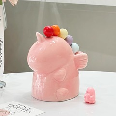 ハイエンドの保存瓶セット子供の安全家庭用 410 ステンレス鋼ユニコーンフルーツフォークかわいい小さなフォーク