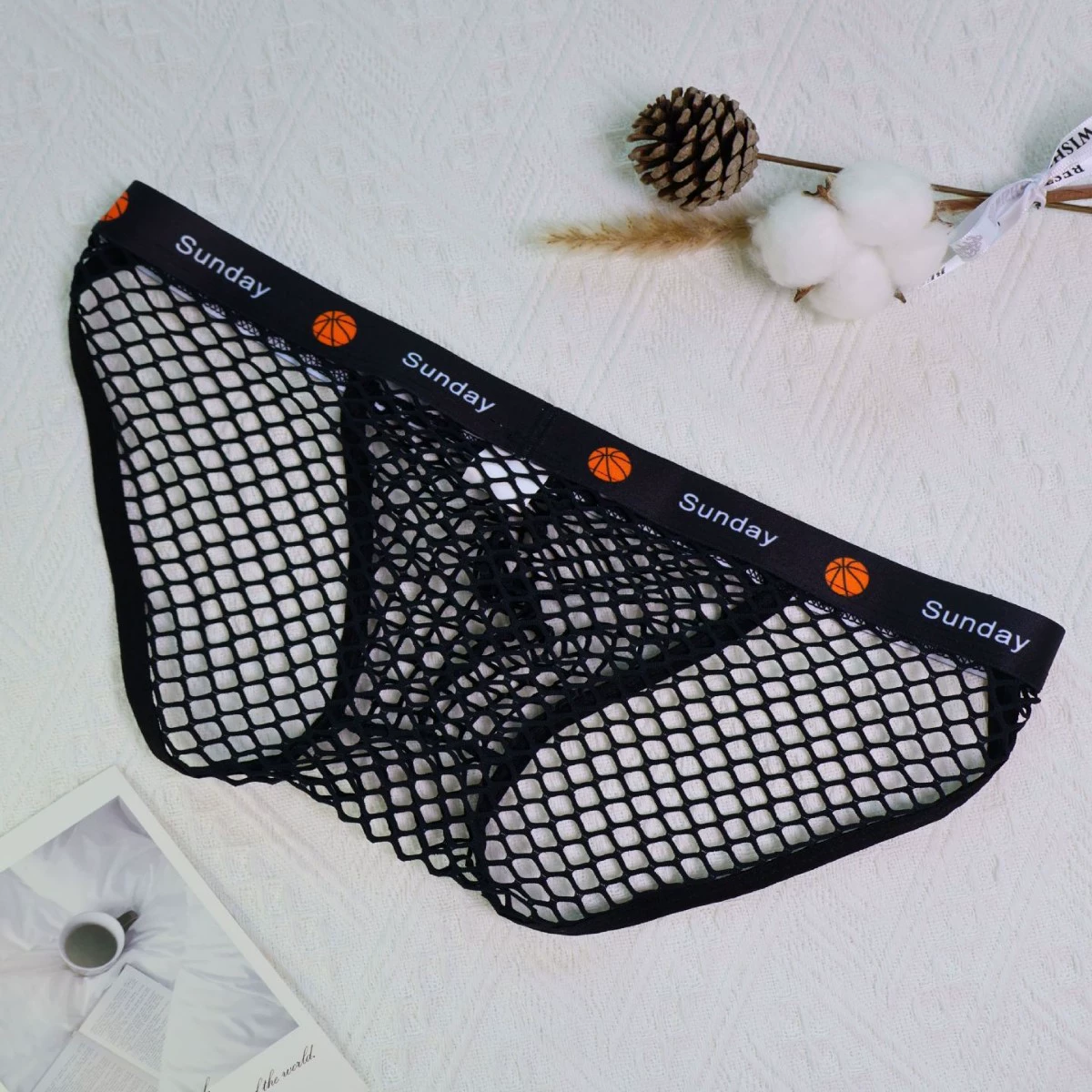 Sexy men's ultra thin pants
