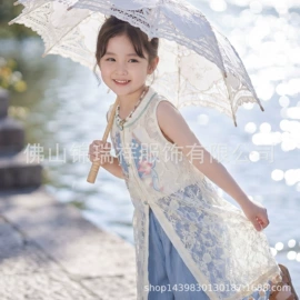 童汉服;童民族服装;连身衣、爬服