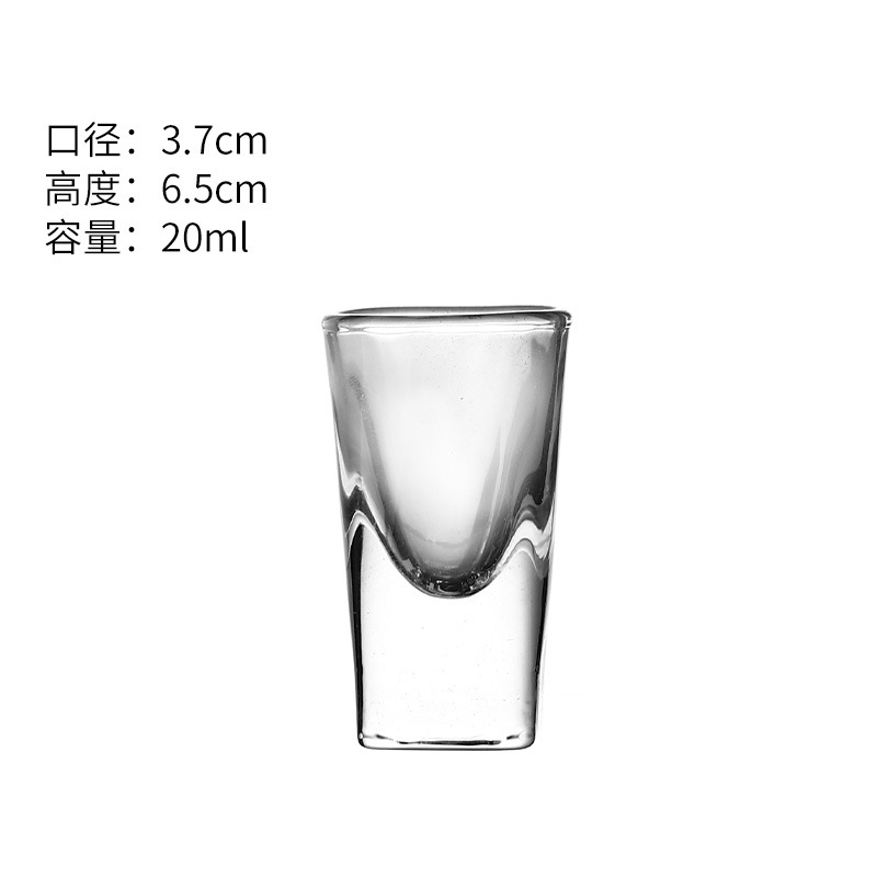 Taza de bala taza de vino taza de vino taza de vino taza de vino taza de tragar un sorbo taza de cóctel taza de disparo b52 15ml 30ml