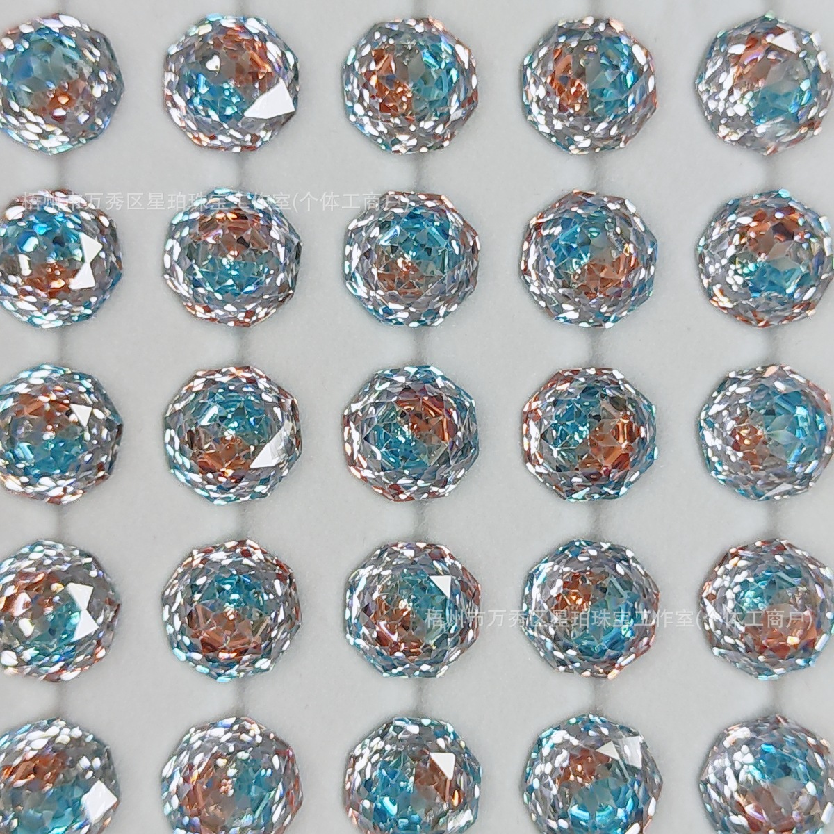 오렌지 블루 그라데이션