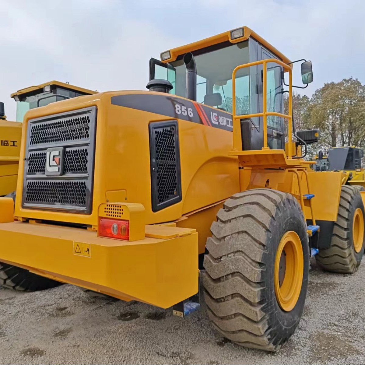 Cargador Liugong 90 por ciento Xinyugong 856 Cargador piloto de gran carga para ingeniería de construcción