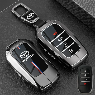 Key Cover Chr Hilux | Static Rod/Key Bag - type-c-metal-buckle-gunmetal-color