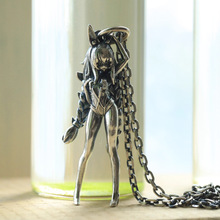 小众复古二次元动漫兔萌妹项链女时尚精致轻奢美少女吊坠毛衣链潮