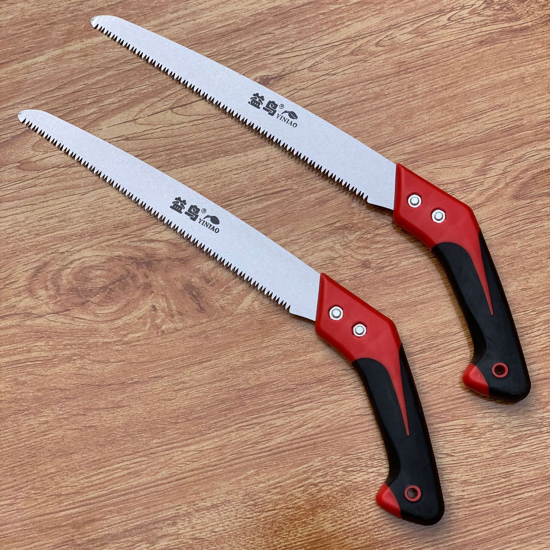 益鸟双色柄果树锯    园林手锯    修枝锯    弯把锯    铁把锯