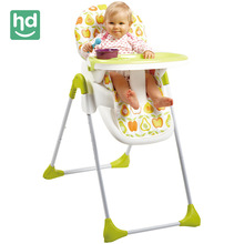 小龙哈彼LY301-M127儿童餐椅可折叠宝宝吃饭櫈可拆卸餐盘餐椅