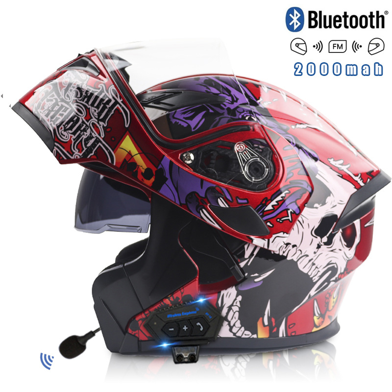 SE-레드 고스트 투명-인터콤 블루투스 포함