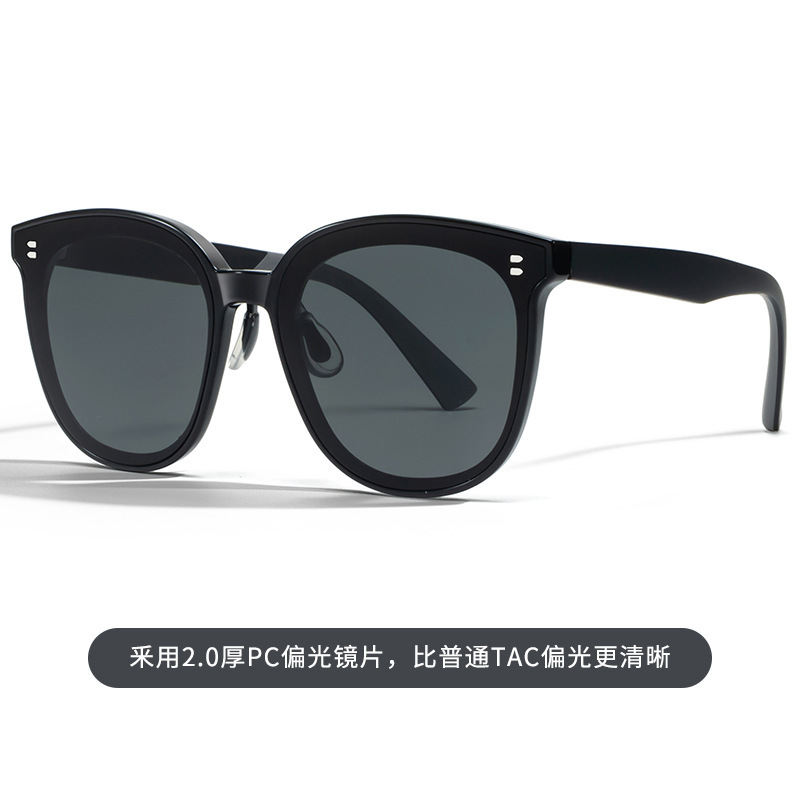 网红爆款墨镜女高级感防晒TR90防紫外线时尚太阳镜非gm墨镜批发|undefined