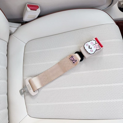 Co-Pilot Kids Safety Belt | Other Automotive Interior Supplies - beige-maternity-anti-strangle-safety-belt-little-rabbit