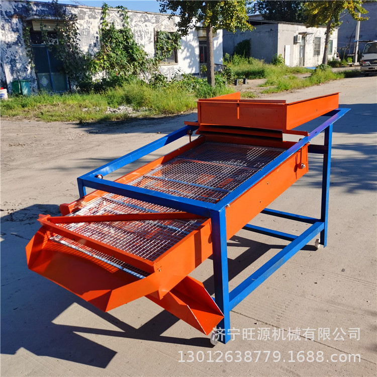 全自动直线筛选机 水稻玉米筛选机 两相电油菜籽筛选机