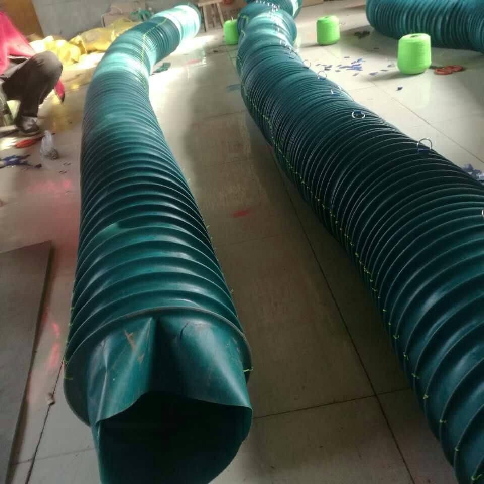 两头领口可按要求定治                    方便连接固定环保设备