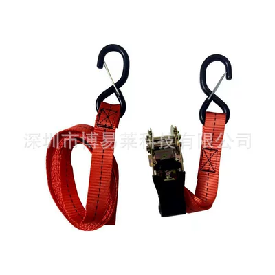 Tension Ring Hanging Ring, Roof rack - 5m-red-strap