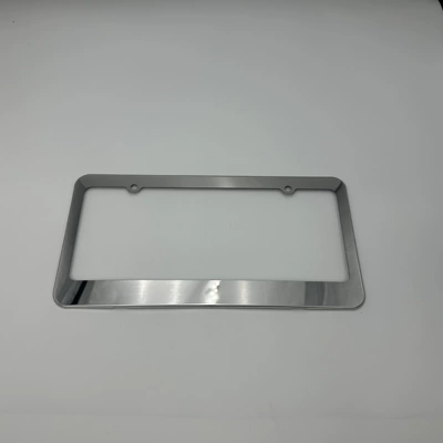 License plate holder/license plate holder Plate Frame with Triangular Small Round