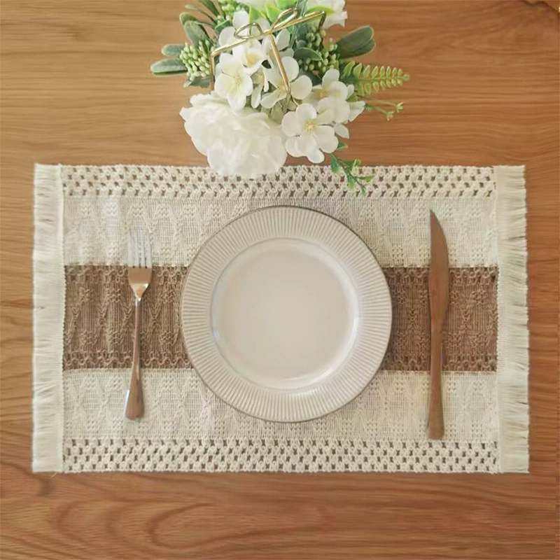 Retro two-color cloth, cotton and linen, boho style