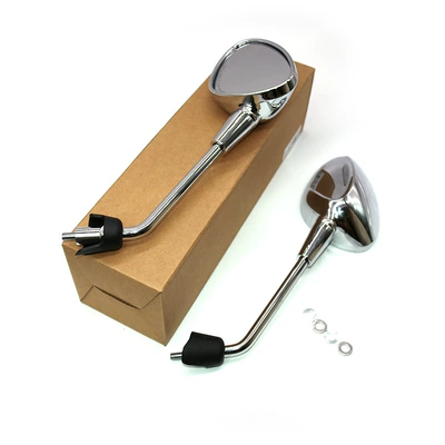 mirror 8 arc tooth — Motorcycle rearview mirror