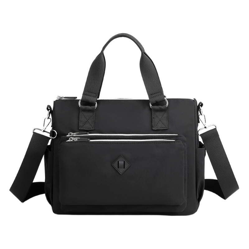 Colorful Fox Women's New Fashionable Shoulder Bag Multi-layer Water-repellent Nylon Backpack Casual Sports Crossbody Bag