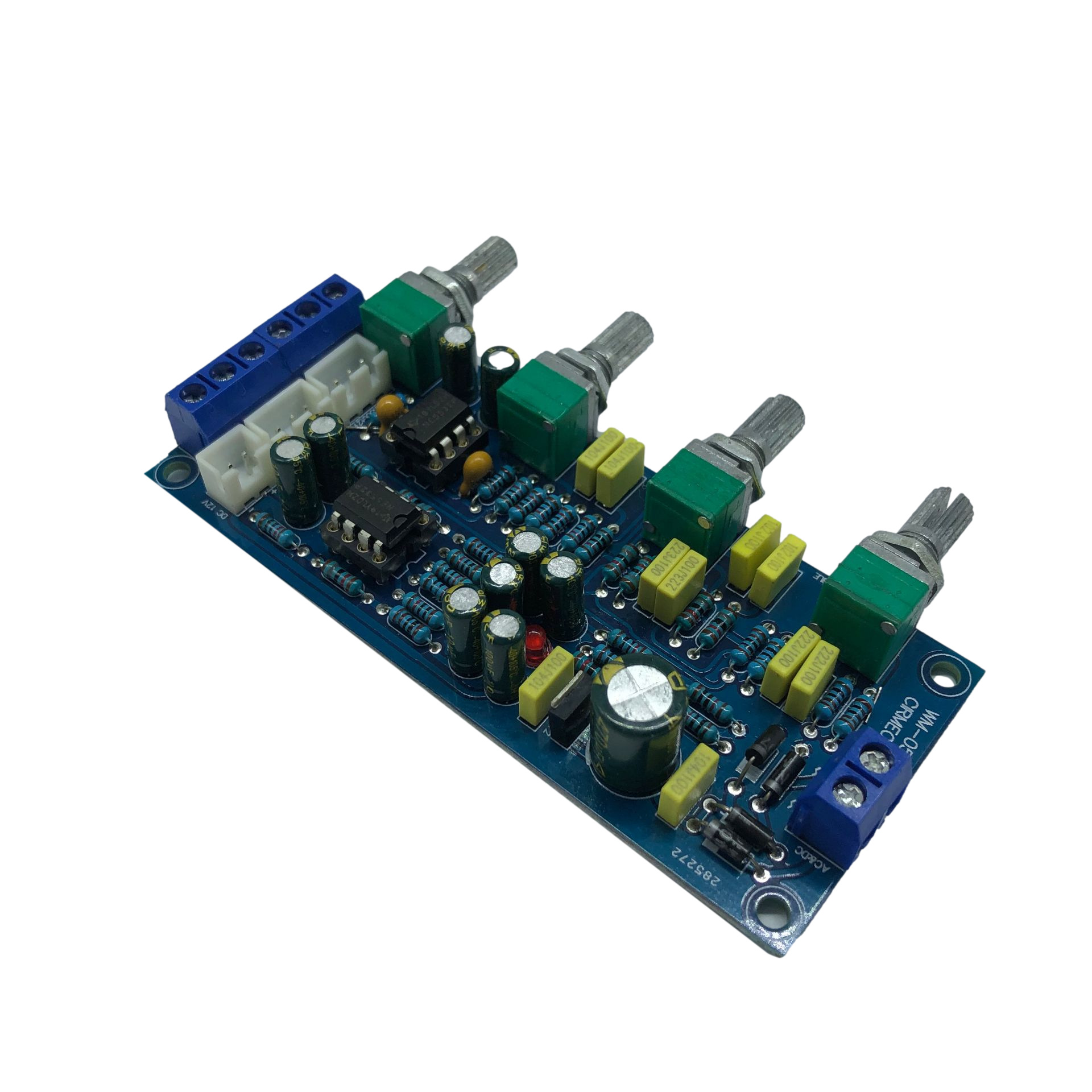 单电源版本HIFI发烧级NE5532音调板 NE5532前级板 功放前置板