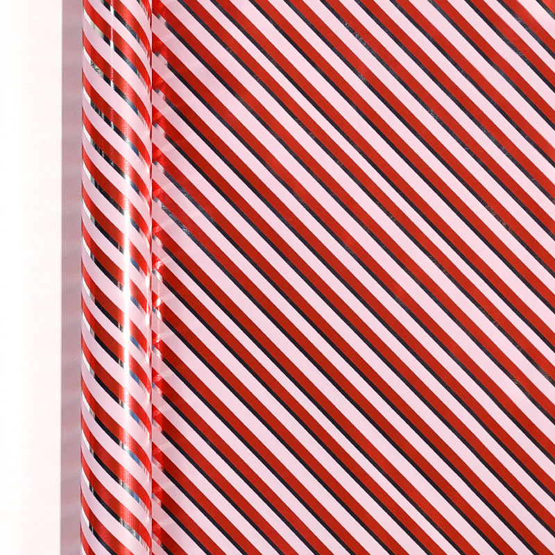 Transfronterizos para estrellas rojas estampadas de oro papel de embalaje de regalos de Navidad de lujo ligero papel de regalo de alto nivel DIY al por mayor