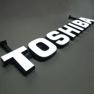 Meishi mini luminous character led light sign word making acrylic billboard display sign font