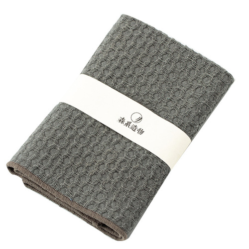 Kung Fu tea towel long Chinese and Japanese style high-end Zen tea ceremony absorbent towel tea table tea mat tea tray accessories