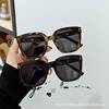 Retro sunglasses suitable for men and women, brand glasses, 2021 collection, internet celebrity