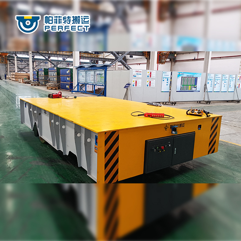 5吨遥控电动平板车 蓄电池万向周转车 电瓶式无轨搬运车
