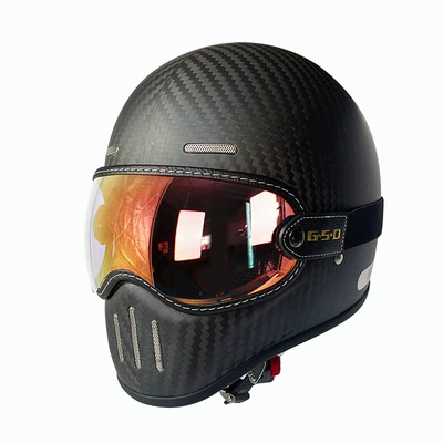 Motosiklet kaskı (dəbilqə) — Helmet 3C - matte-9k-colored-mirror-m55-56