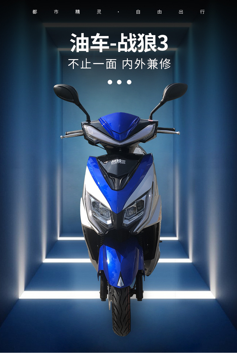 Manufacturer Customized Import and Export 125Cc Oil Truck Wolf 3 Fuel Motorcycle Foreign Model Gasoline Truck Export