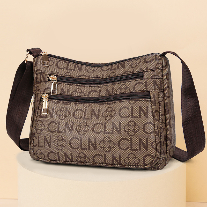 Women's New Bag 2025 Capacity Lightweight Multi-Layer Cheap Crossbody Bag Mother-In-Law Shoulder Bag Middle-Aged and Elderly Mother Bag