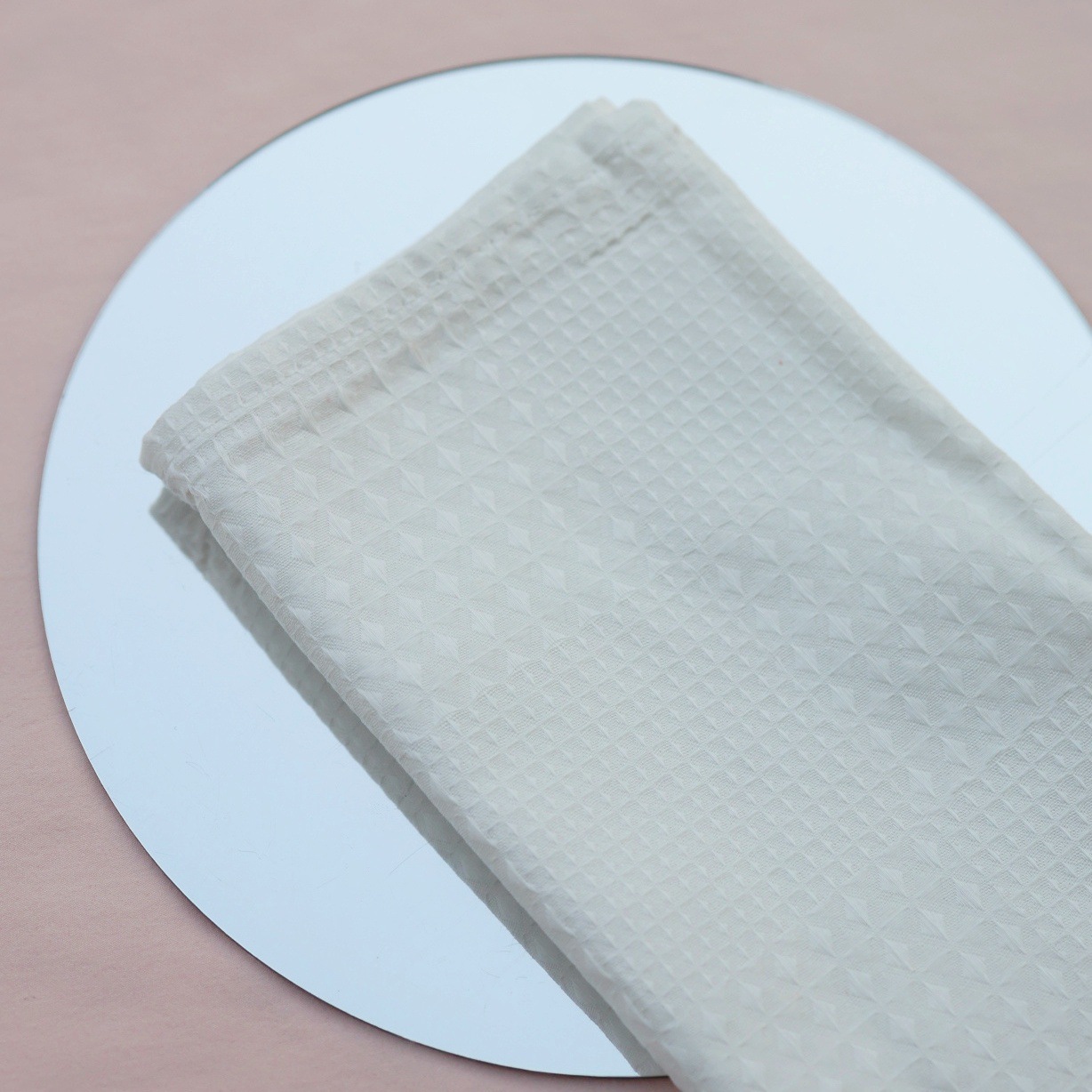 Servillas 100% algodón waffle placas de flores de Navidad hotel de limpieza de tazas de decoración servillas lujosas