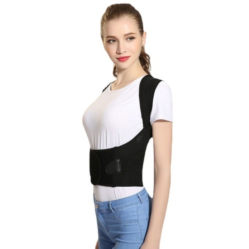 The same model adult male and female mesh breathable hunchback correcting strap summer thin anti-hunchback posture back strap