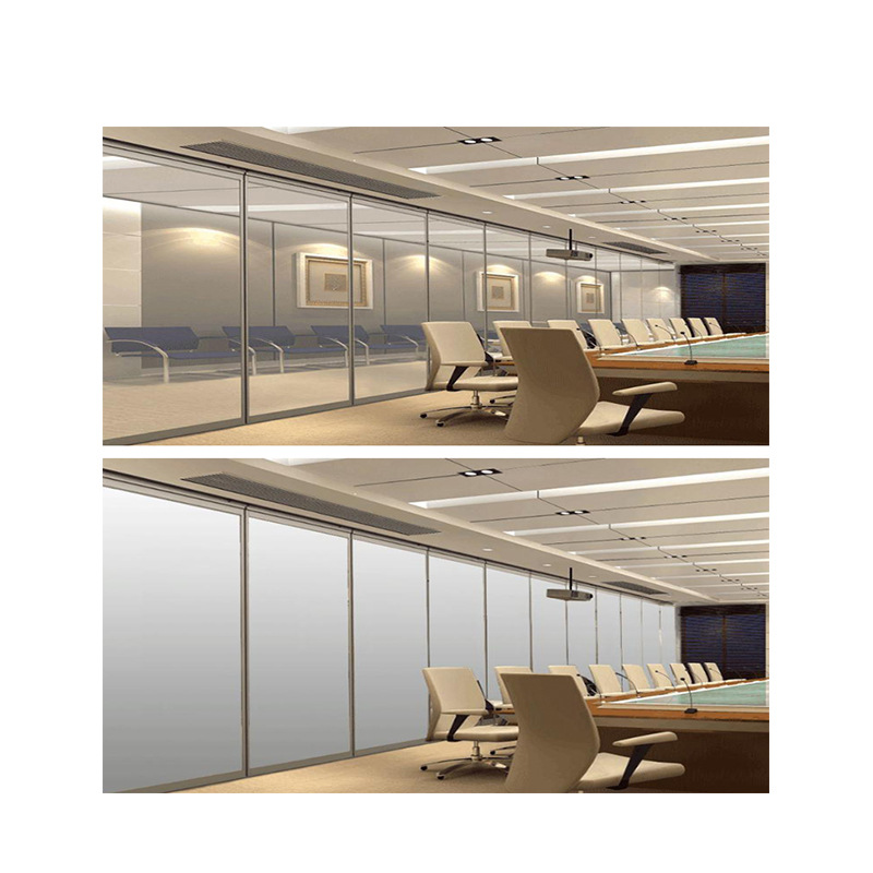 通电雾化玻璃隔断调光玻璃投影魔术玻璃智能电控