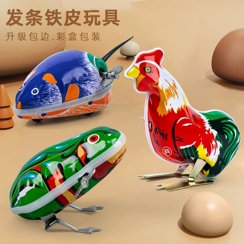 Новый модернизированный Олованый Петух Лягушка Плавная Крыса После 80 Ностальгический Ретро Старые Игрушки Ночной Рынок