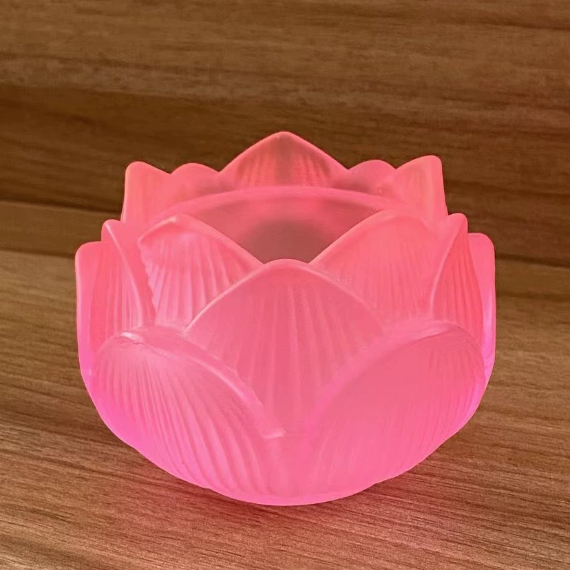 Разноцветная glazed lotus ghal ghost lantern Buddhist hall for Buddha long be bright lights, свечи, подсвечники оптом
