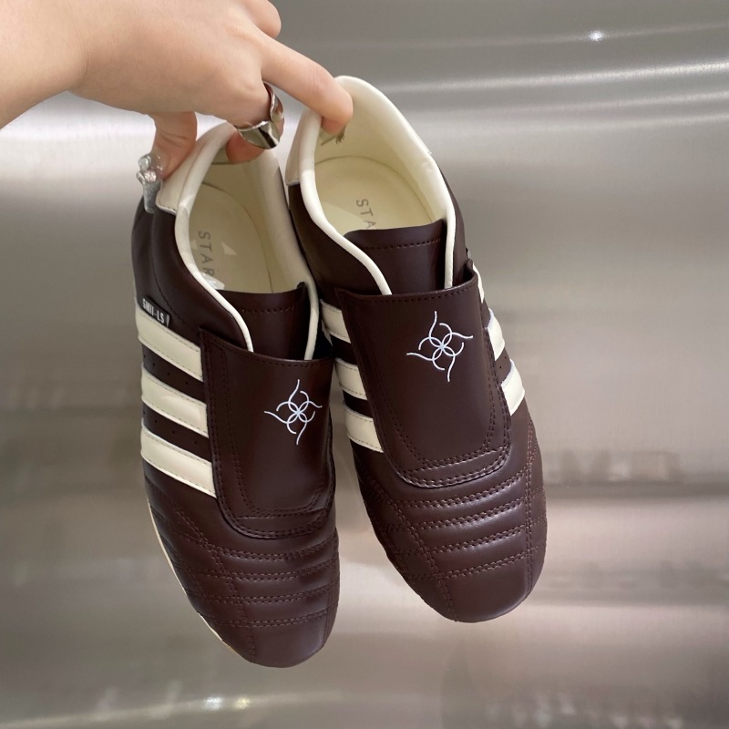 Starkela Maillard レーシングシューズ 2025 春の新作牛革ソフトソールプリントシューズスポーツレジャー道徳トレーニングシューズ|undefined