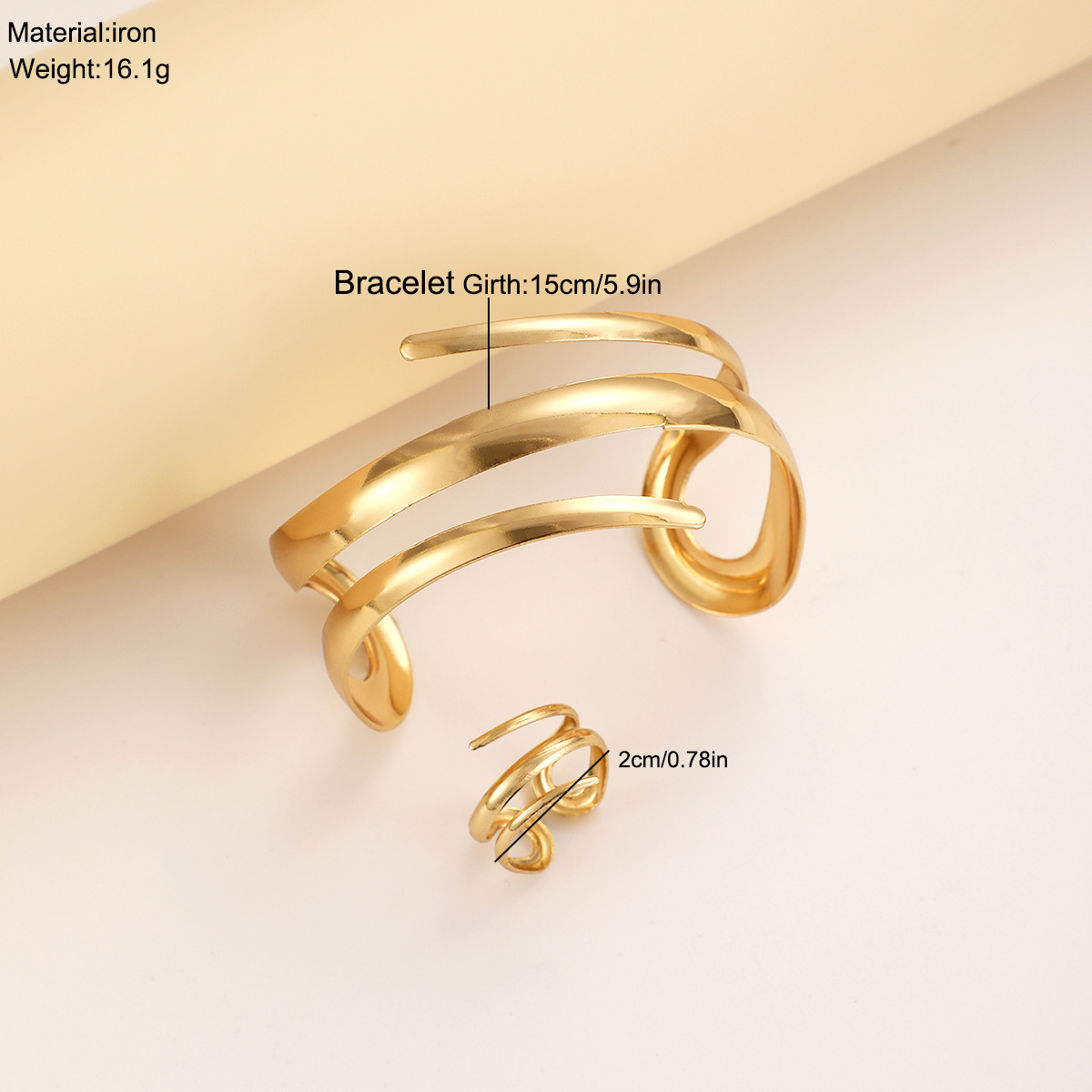 Minimalist Stackable Ring Set With Cubic Zirconia For Women_voghion.com