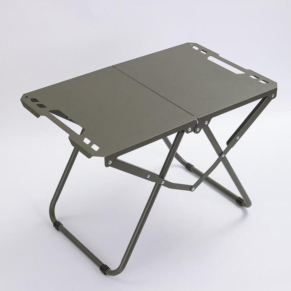 Mesa plegable al aire libre mesa táctica multifuncional mesa de comedor de camping silla de luna mesa portátil silla de camping almacenamiento de viaje
