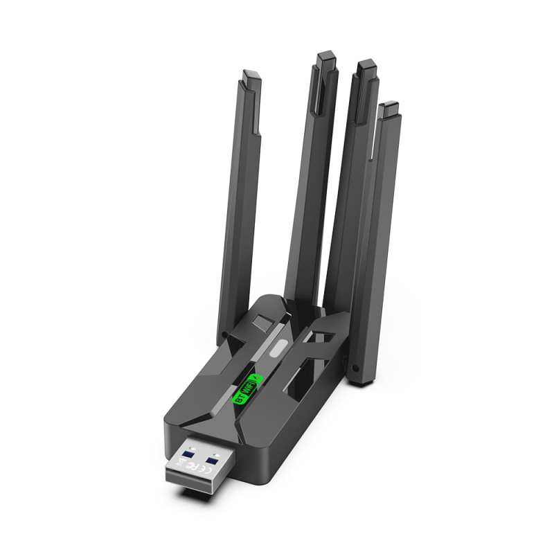 WiFi6 ワイヤレス ネットワーク カード USB ドライブ不要 Bluetooth 5.4 ツーインワン デスクトップ 5G デュアルバンド ネットワーク レシーバー トランスミッター|undefined