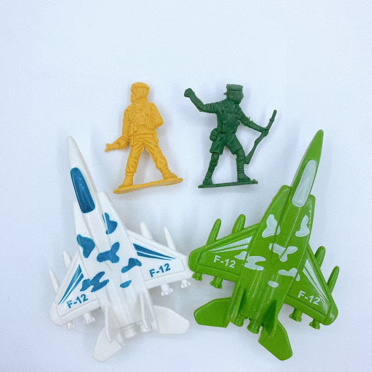 Bolsa aviones cuatro juegos juguetes para niños juguetes para niños regalos modelo de coche 2 yuanes grandes almacenes mayorista