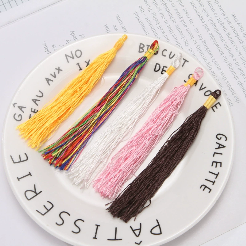 Маленький Размер кисточкой кольцо кисточкой сумка наконечник аксессуары висит кисточка ручной работы маленький китайский узел кисточка Заводской магазин